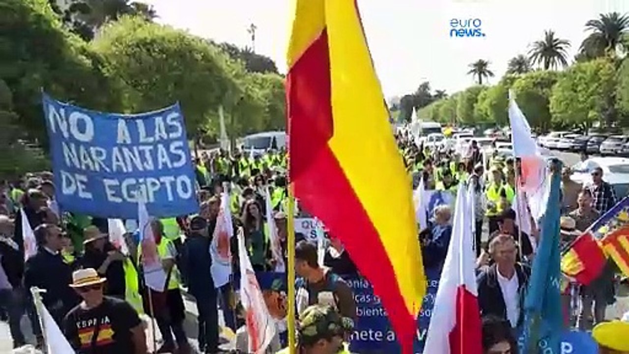 Spanien: Landwirte mobilisieren vor den Europawahlen