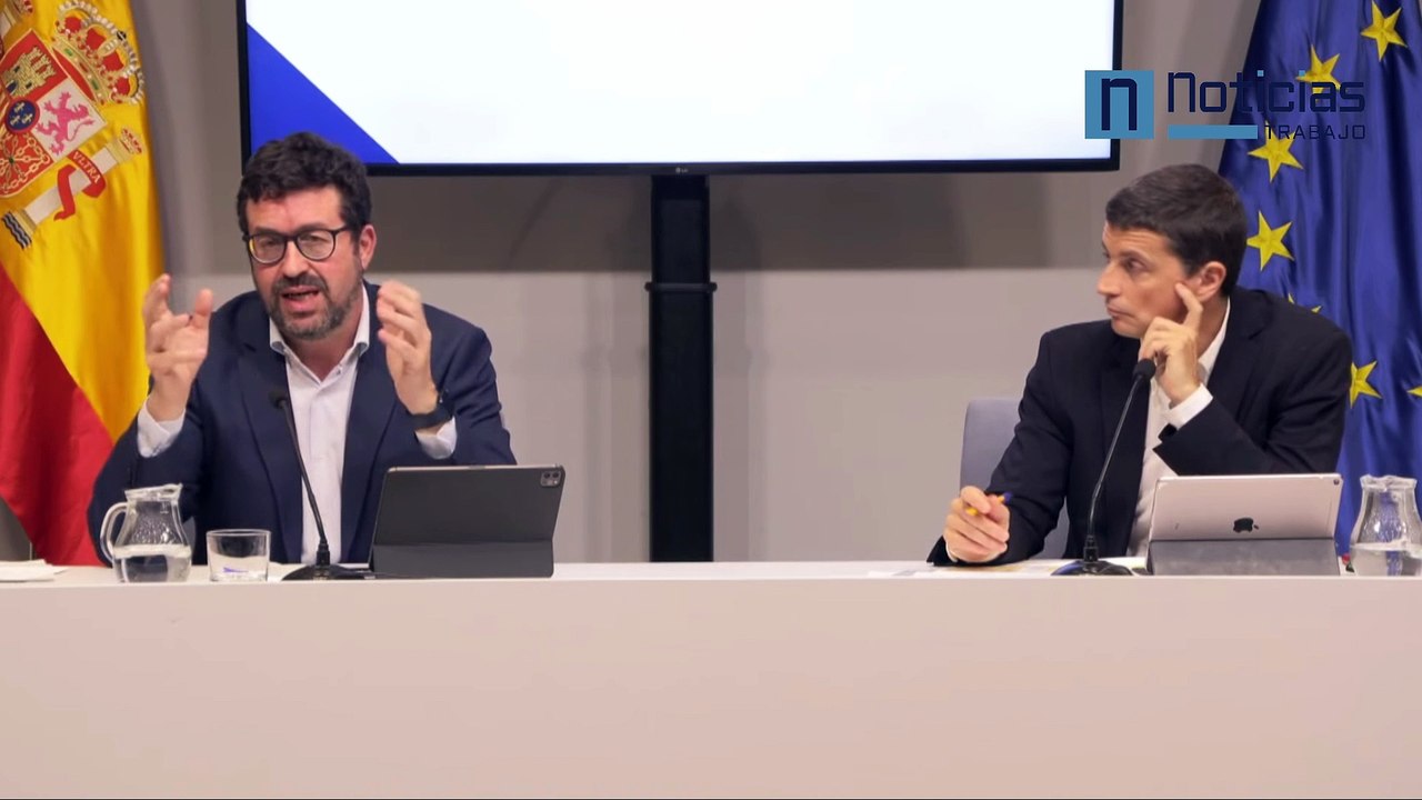 Joaquín Pérez y Borja Suárez RESPONDEN a NoticiasTrabajo tras presentar los datos de paro de abril