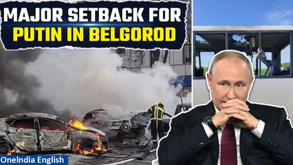 Télécharger la video: Russia-Ukraine War: 6 Lives Lost, 35 Injured in Ukrainian Drone Attack in  Belgorod | Oneindia News