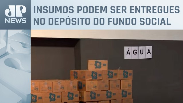 Governo de SP inicia campanha para arrecadar doações