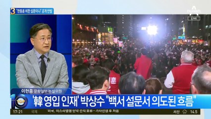 與 총선백서 겨냥 “한동훈 비판 설문이냐” 공개 반발