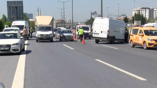 İstanbul'da zincirleme kaza: Trafik durma noktasına geldi