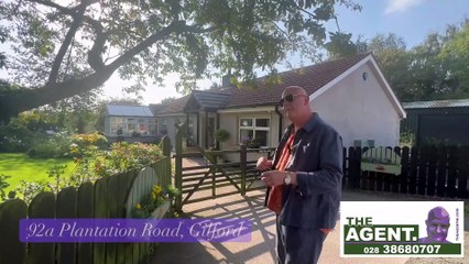 Walk through 92A Plantation Road, Gilford