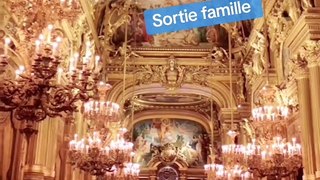 Je visite l'opéra garnier à Paris