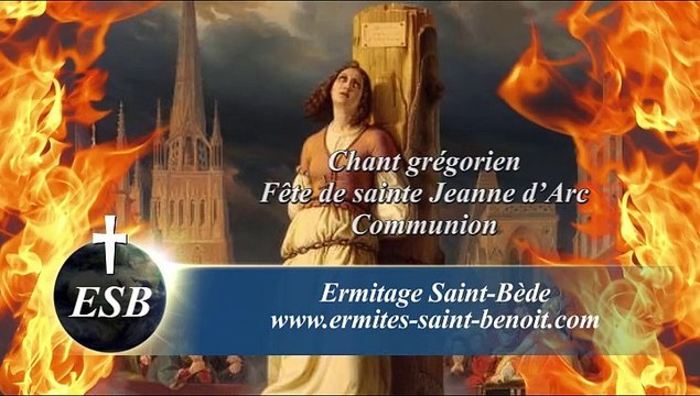 Communion Si ambulavero de la fête de sainte Jeanne d’Arc - Ermitage Saint-Bède - Jean-Claude Guerguy pour Ciné Art Loisir.