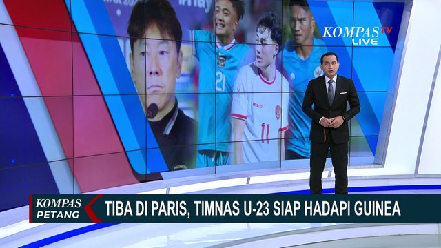 Tiba di Paris, Timnas U-23 Siap Hadapi Guinea di Playoff Olimpiade 2024