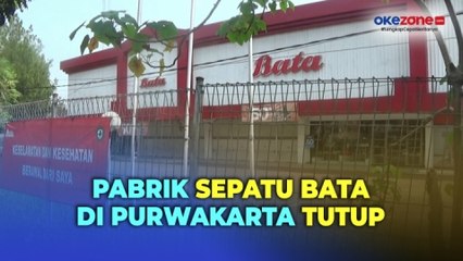 Terus Merugi, Produsen Sepatu Bata Tutup Pabrik di Purwakarta