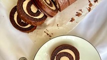 How To Make Chocolate Swiss Roll I Chocolate Swiss Roll at Hom