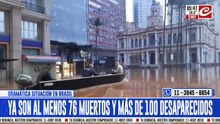 Inundaciones en Brasil: hay al menos 76 muertos y decenas de desaparecidos