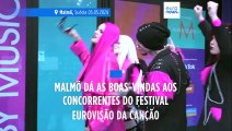 Suécia dá as boas-vindas aos concorrentes do Festival Eurovisão da Canção