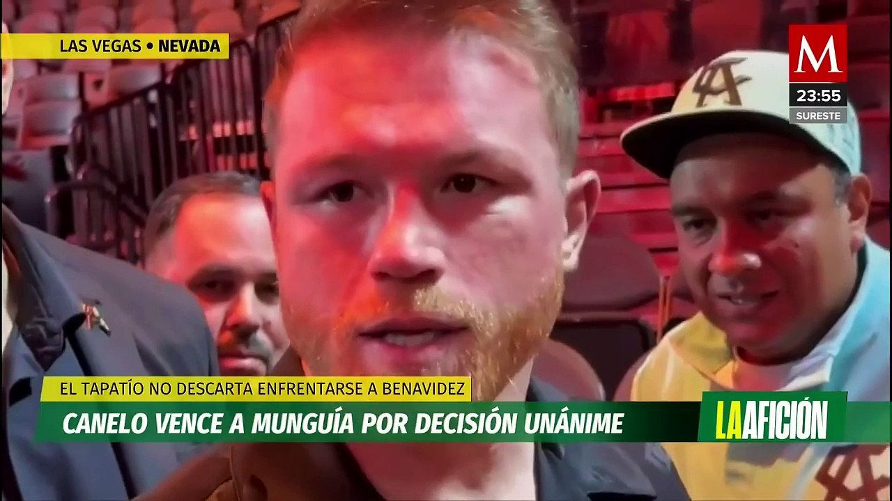 Canelo Álvarez gana por decisión unánime a Jaime Munguía