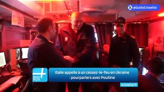Italie appelle à un cessez-le-feu en Ukraine : pourparlers avec Poutine
