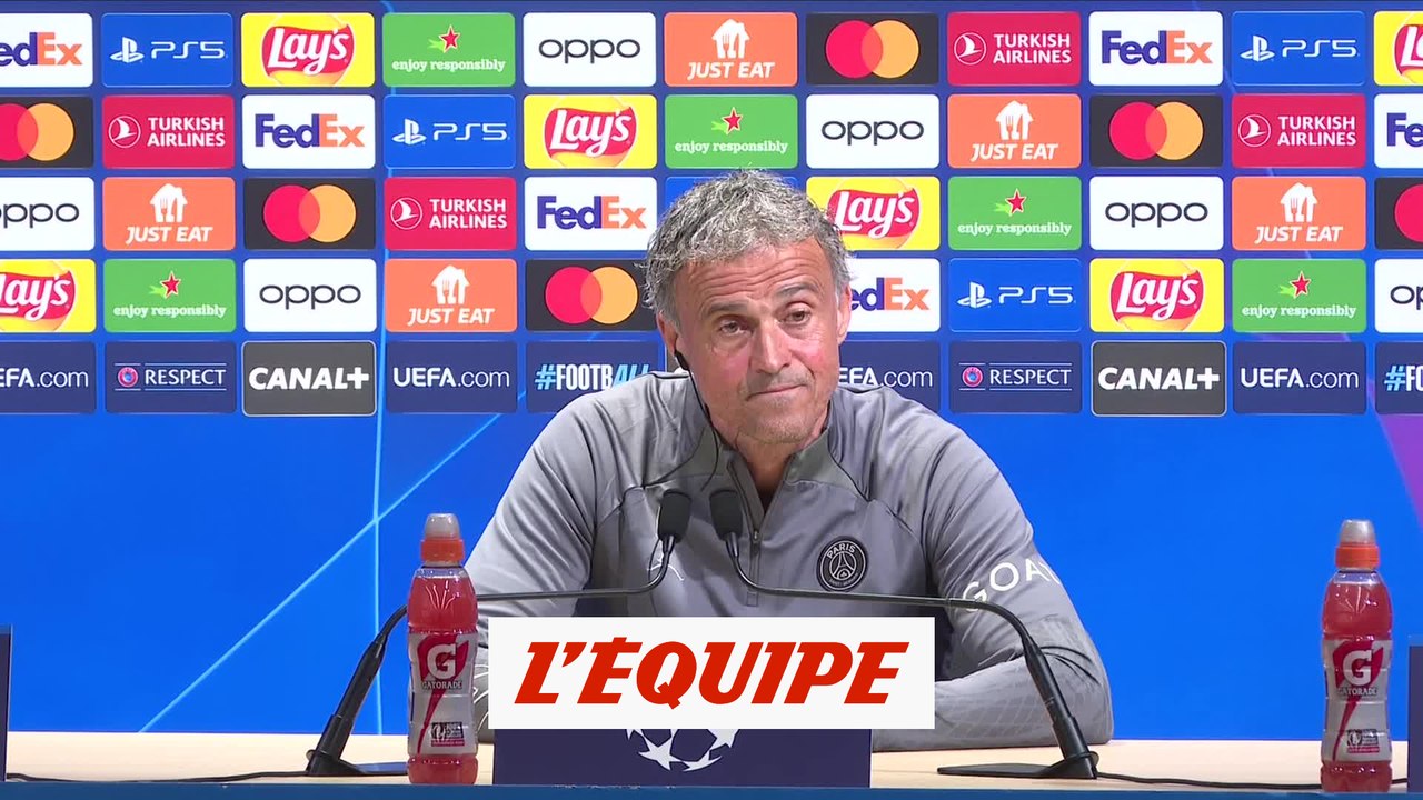 Enrique : « J'espère qu'on va fêter la victoire » - Foot - C1 - PSG