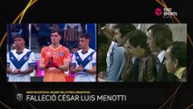 César Luis Menotti fue homenajeado en la final de la Copa Sur Finanzas en Santiago del Estero