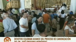 Caraqueños aplauden avance en la canonización del Dr. José Gregorio Hernández por la Santa Sede