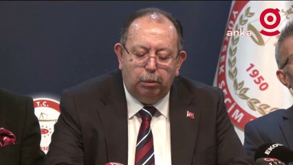 YSK Başkanı Yener 31 Mart seçimlerinin kesin sonuçlarını ilan etti