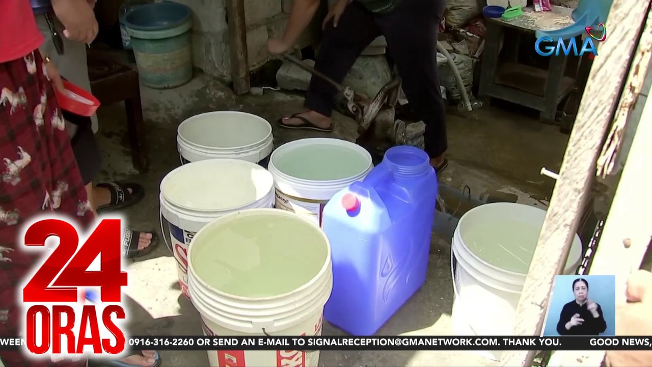 Mga residente sa isang lugar sa taguig, 6 na araw nang walang tubig | 24 Oras