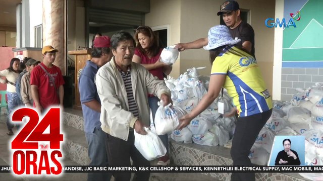 Mga magsasaka sa Benguet na apektado ng El Niño, hinatiran ng tulong ng GMA Kapuso Foundation | 24 Oras
