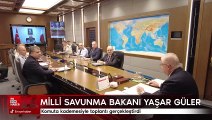 Milli Savunma Bakanı Yaşar Güler, komuta kademesiyle toplantı gerçekleştirdi