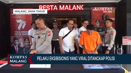 Polisi Tangkap Pelaku Eksibisionis yang Viral dan Resahkan Warga