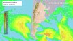 Ciclogénesis en desarrollo activa múltiples alertas del Servicio Meteorológico Nacional