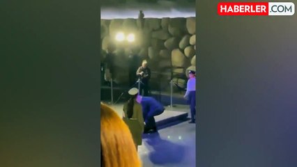 Holocaust Anma Günü törenlerinde Netanyahu protesto edildi