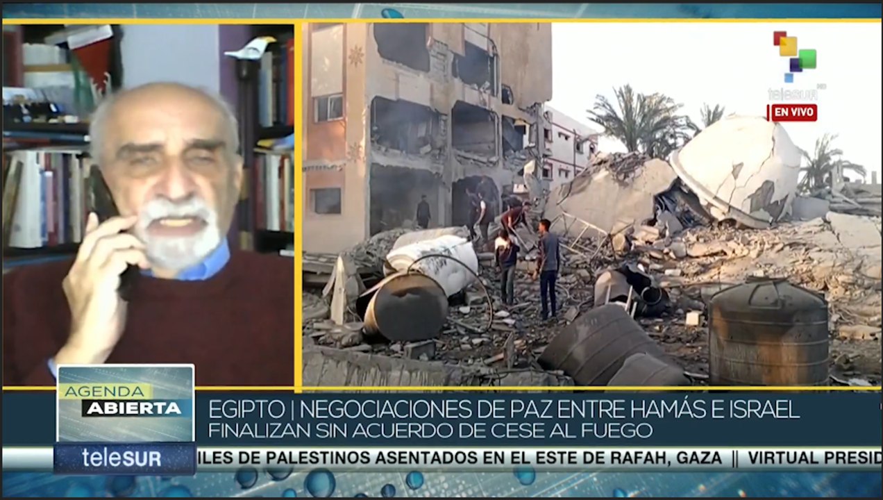 Concluyen sin cese al fuego las negociaciones de paz entre Hamas e Israel