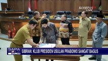 Wacana Presidential Club Prabowo, Gibran: Sangat Bagus