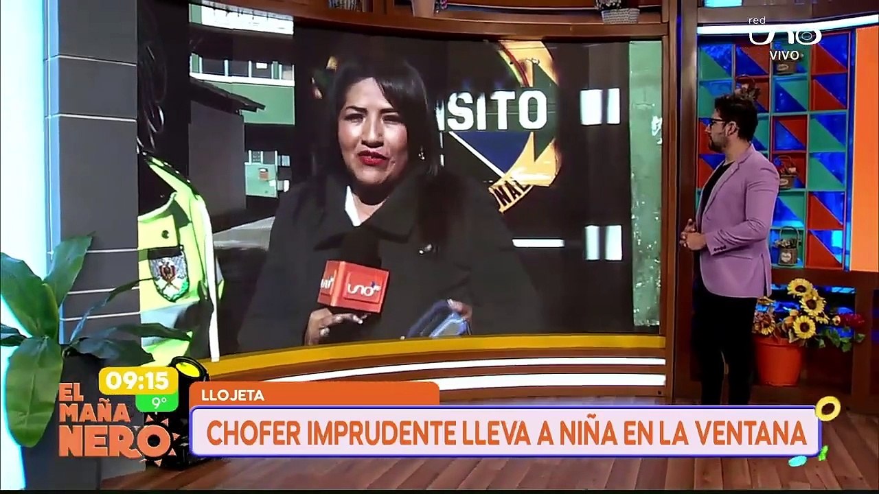 Chofer arriesga a una niña