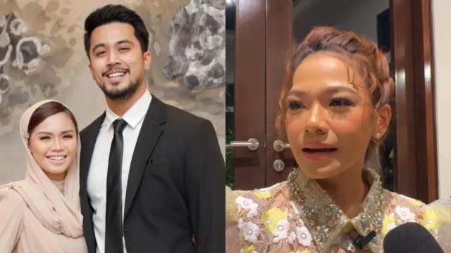 Akhirnya Ruhainies bertemu media, tenang je jawab isu Aliff Aziz dan Bella