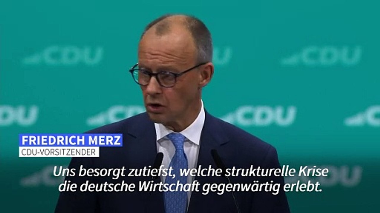Merz fordert 'Agenda für die Fleißigen' in Deutschland
