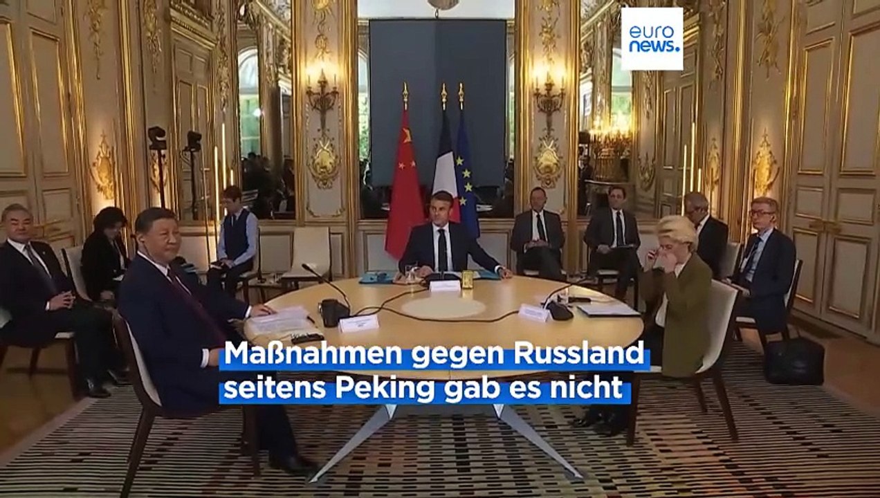 Xi in Paris: Gespräche über Handel sollen Subventionsstreit entschärfen
