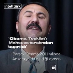 Obama'nın Türk İhtiyar Heyeti tarafından kaçırıldığı iddiası!
