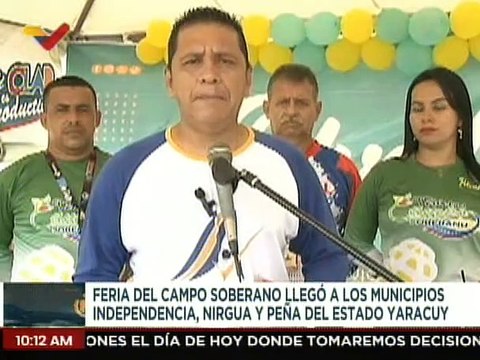 Feria del Campo Soberano entrega más de 4 toneladas de proteínas en beneficio del pueblo yaracuyano