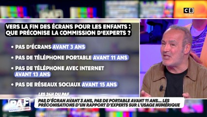 Pas d'écran avant 3 ans et de téléphone avant 11 ans : le rapport d'experts sur l'usage numérique