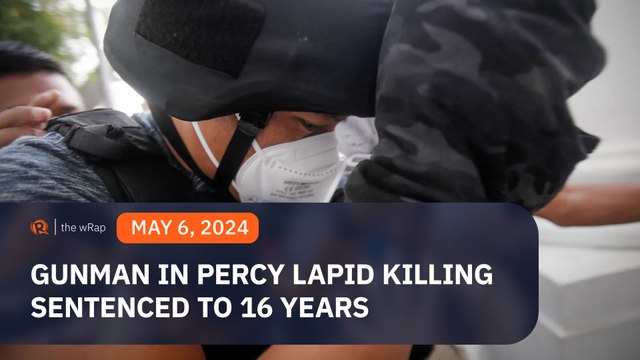 Self-confessed gunman in Percy Lapid killing gets up to 16 years in prison