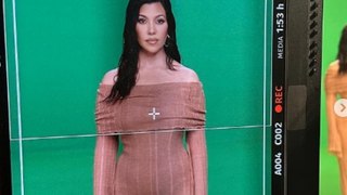 Kourtney Kardashian is trying to 'shift her mindset' about her postpartum body