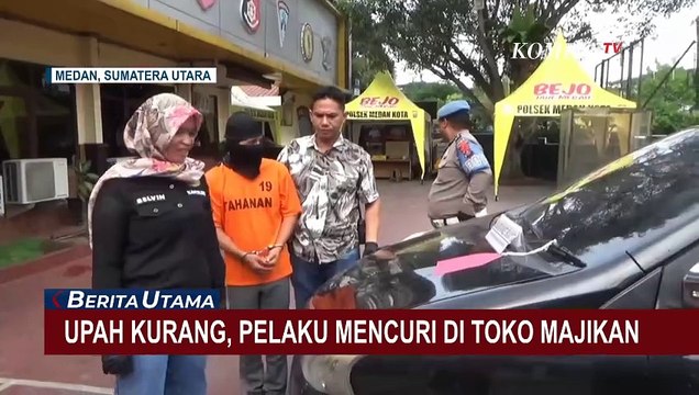 Upah Kurang, Pria di Medan Nekat Mencuri di Toko Majikan