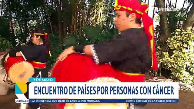 Espectáculo cultural de países en solidaridad de pacientes con cáncer para reunir fondos económicos