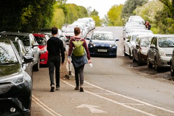 Parking at the Wrekin, May Bank Holiday Monday 2024