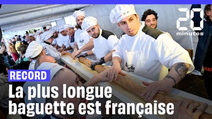 Le record de la baguette la plus longue revient en France