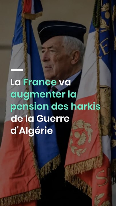 La France va augmenter la pension des harkis de la Guerre d'Algérie