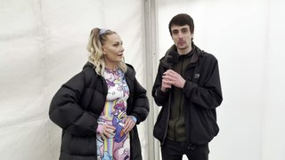 Whigfield speaks after her set at MacMoray Festival