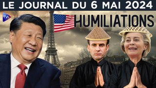 Visite de Xi Jinping : Macron contre la France - JT du lundi 6 mai 202