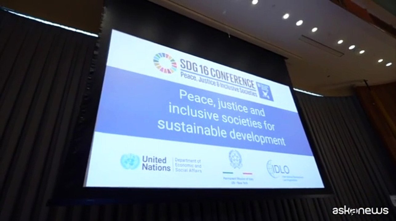 L'arrivo di Mattarella al Palazzo di vetro dell'Onu a New York