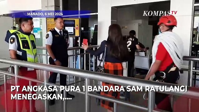 Bandara Sam Ratulangi Jadi Begini Kondisinya Usai Penutupan Akibat Erupsi Gunung Ruang