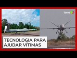 FAB usa drone para identificar pessoas isoladas e em risco no Rio Grande do Sul