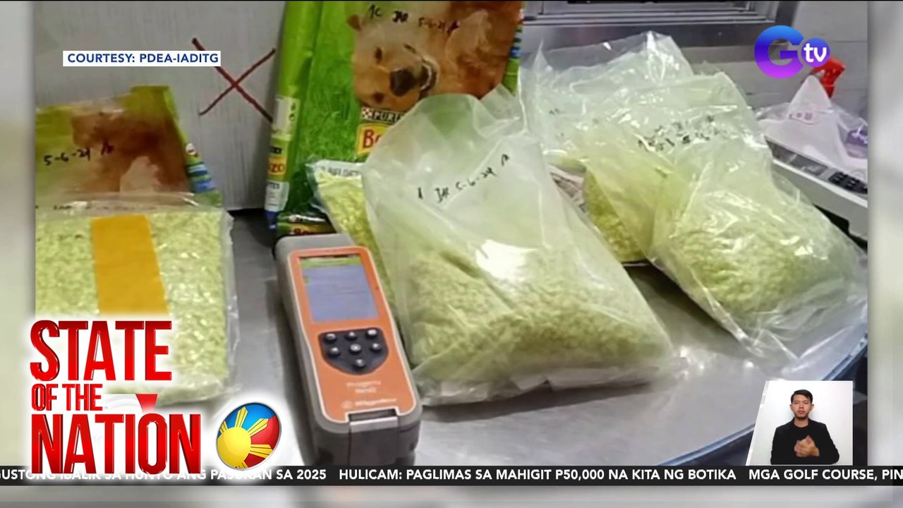 Nasa P85-million na halaga ng ecstasy tablet, nakumpiska | SONA