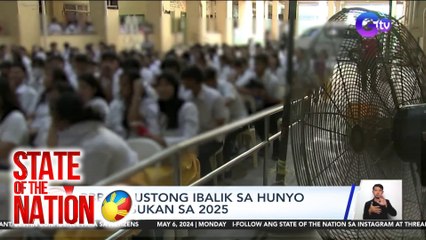 PBBM, gustong ibalik sa Hunyo ang pasukan sa 2025 | SONA