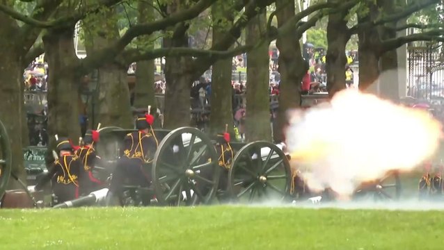 41-gun salute marks first anniversary of King Charles’ coronation